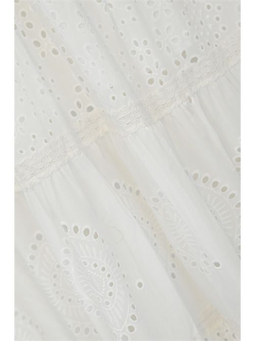 Abito Sangallo in cotone Cocco NO SECRETS | 251NS044COCCO